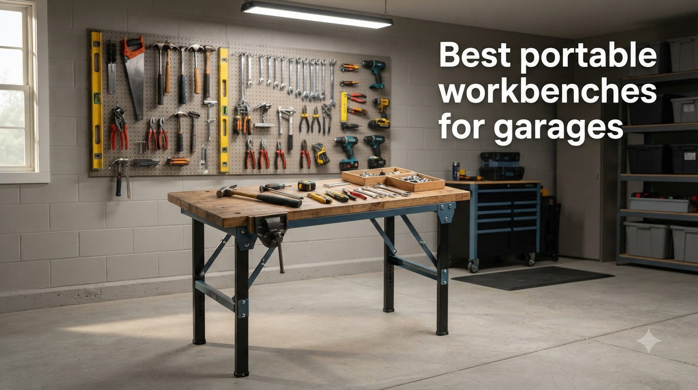 Best portable workbenches for garages