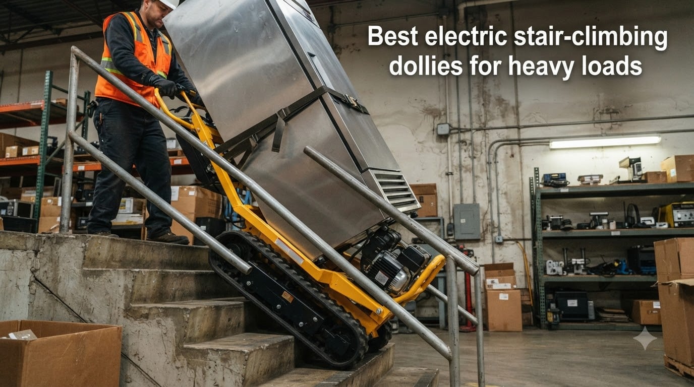 Best electric stair-climbing dollies for heavy loads