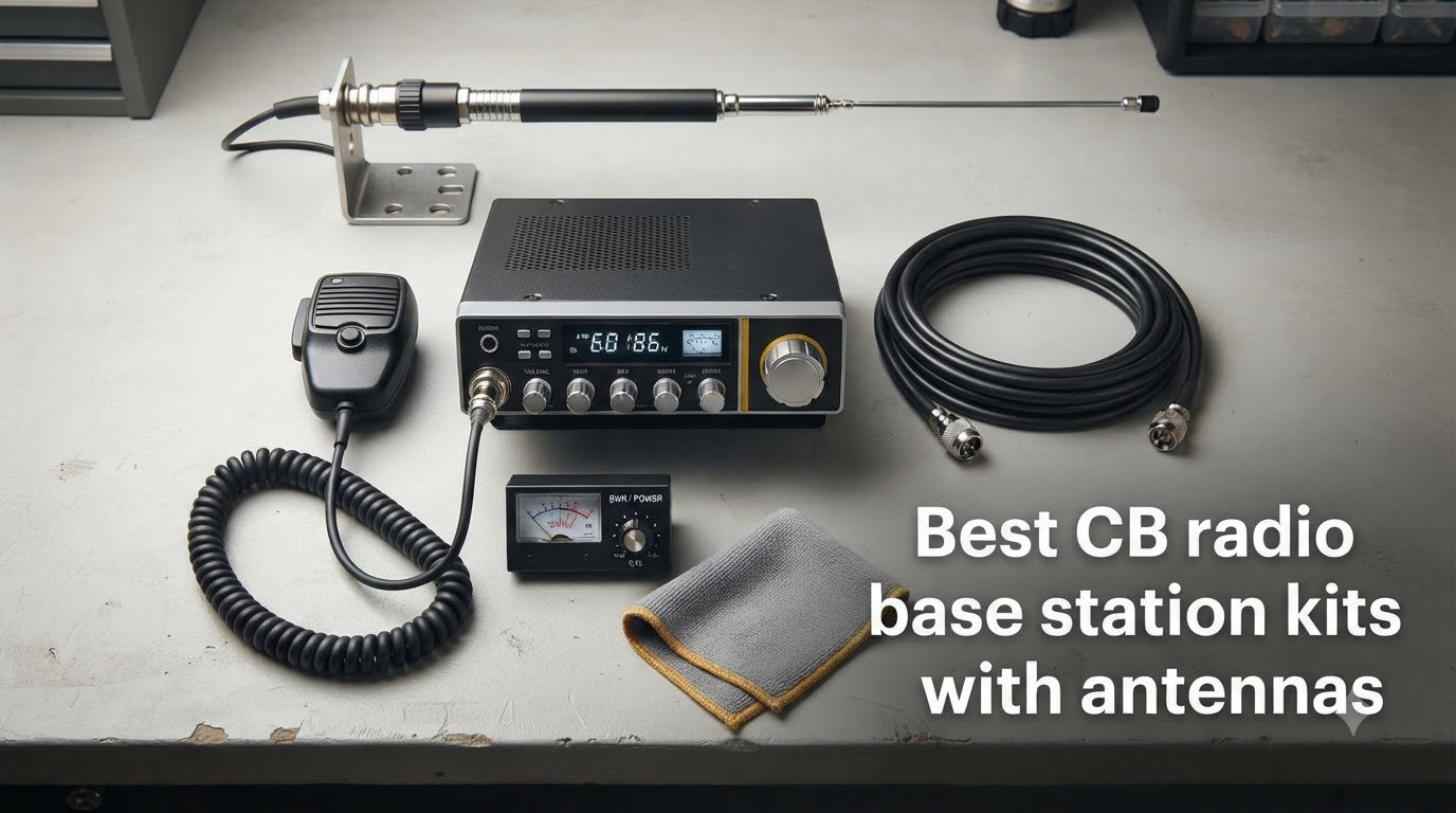 Best CB radio base station kits with antennas