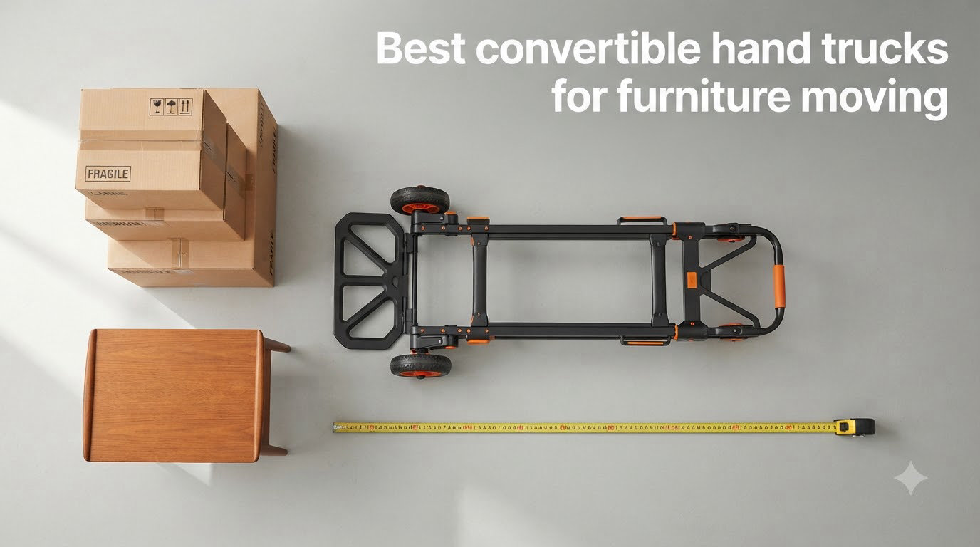 Best convertible hand trucks for furniture moving