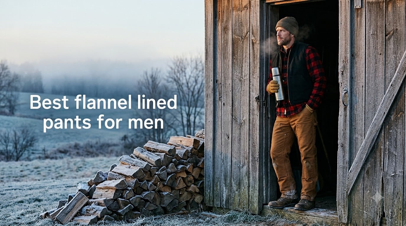 Best flannel lined pants for men