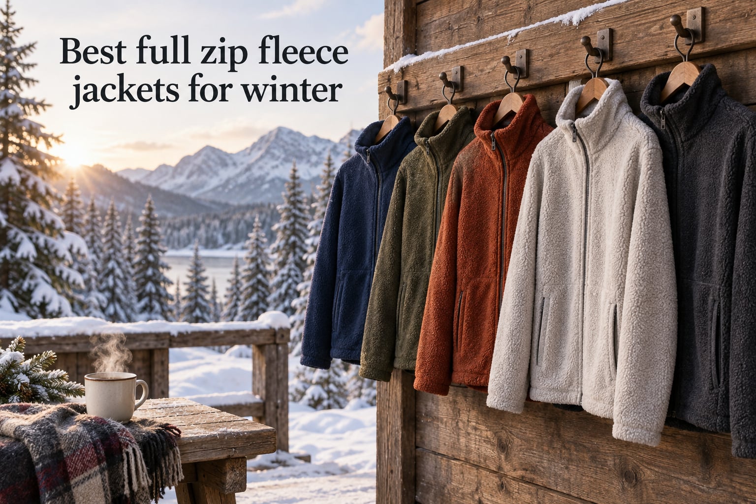 Best full zip fleece jackets for winter