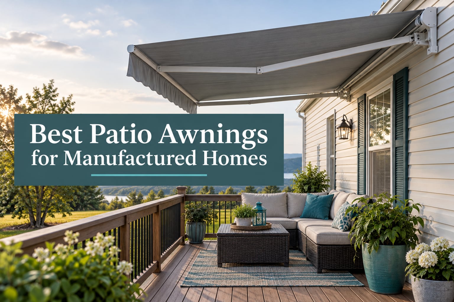 Best Patio Awnings for Manufactured Homes