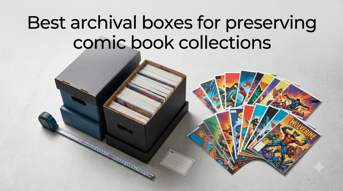 Best archival boxes for preserving comic book collections
