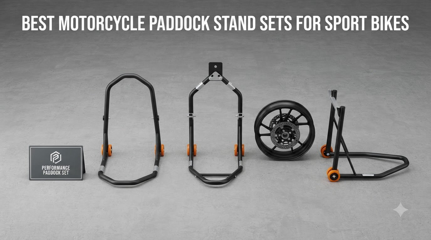 Best motorcycle paddock stand sets for sport bikes