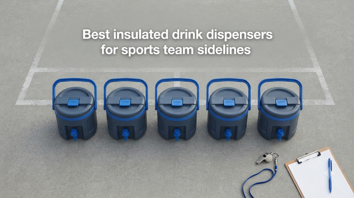 Best insulated drink dispensers for sports team sidelines