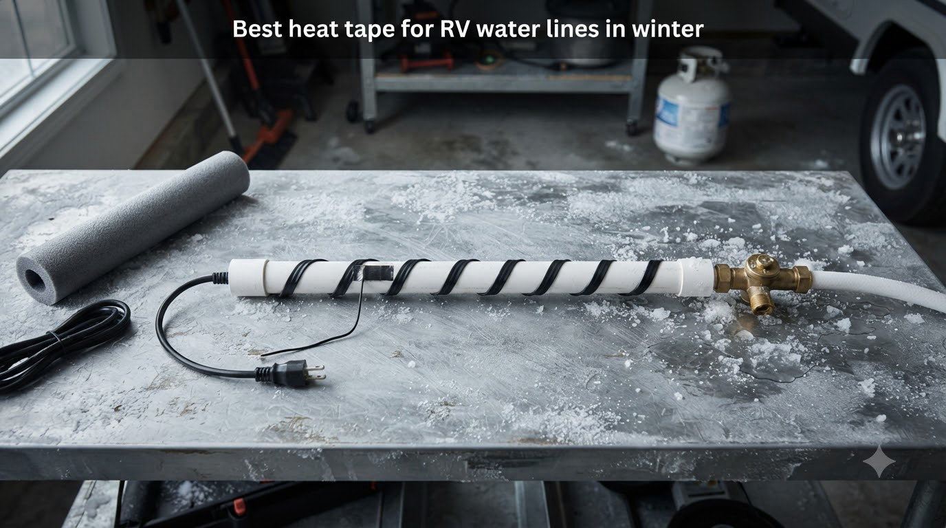 Best heat tape for RV water lines in winter
