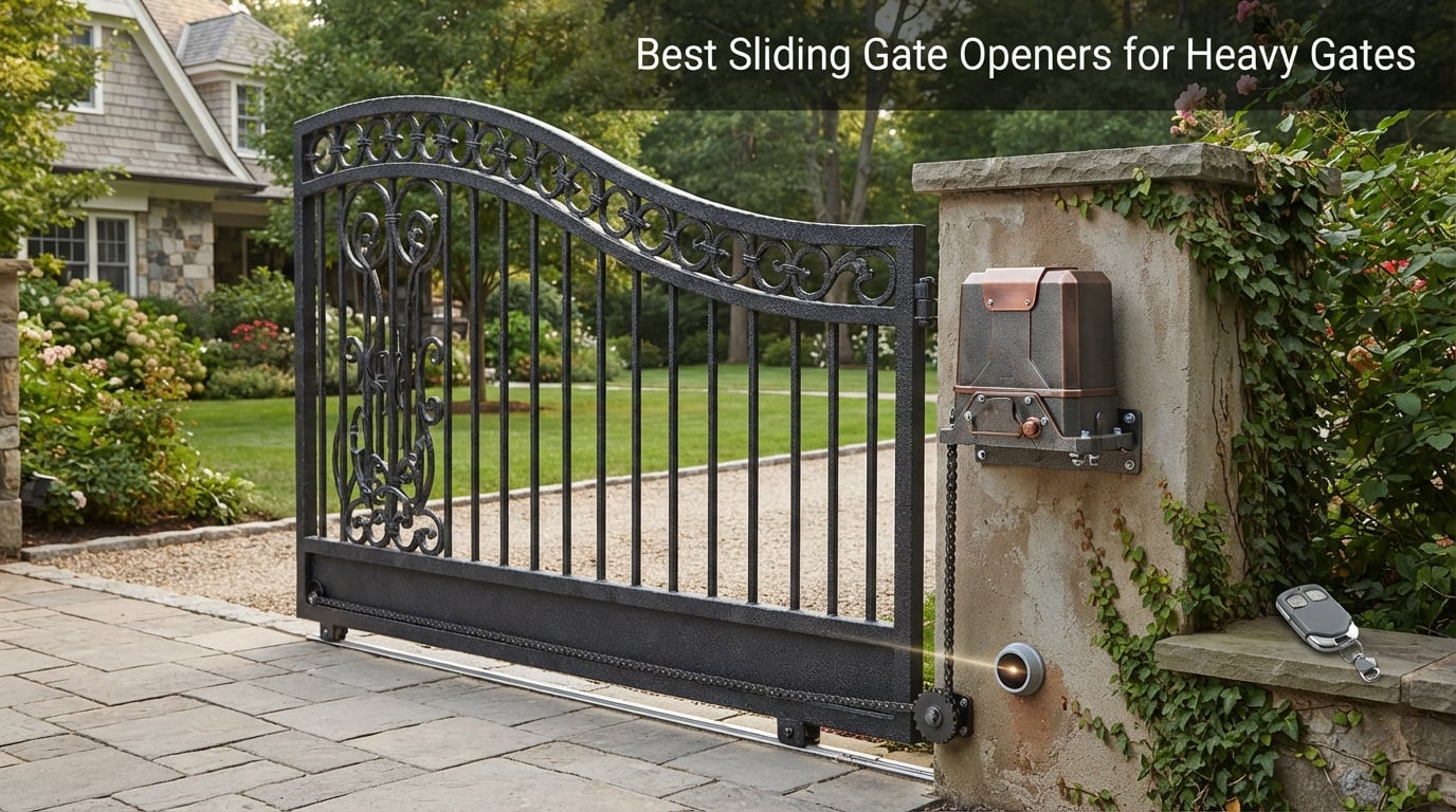 Best Sliding Gate Openers for Heavy Gates