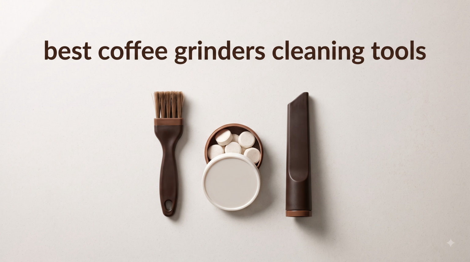 best coffee grinders cleaning tools