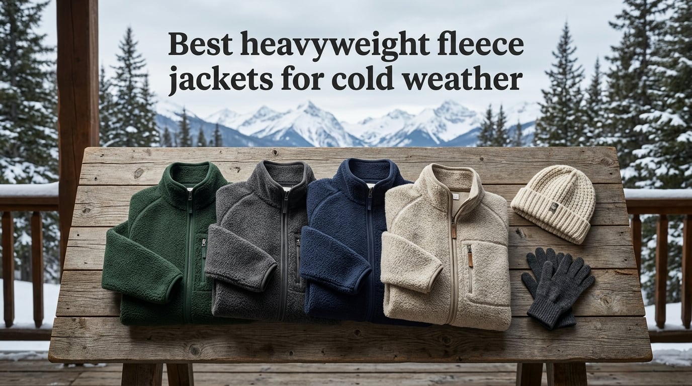Best heavyweight fleece jackets for cold weather