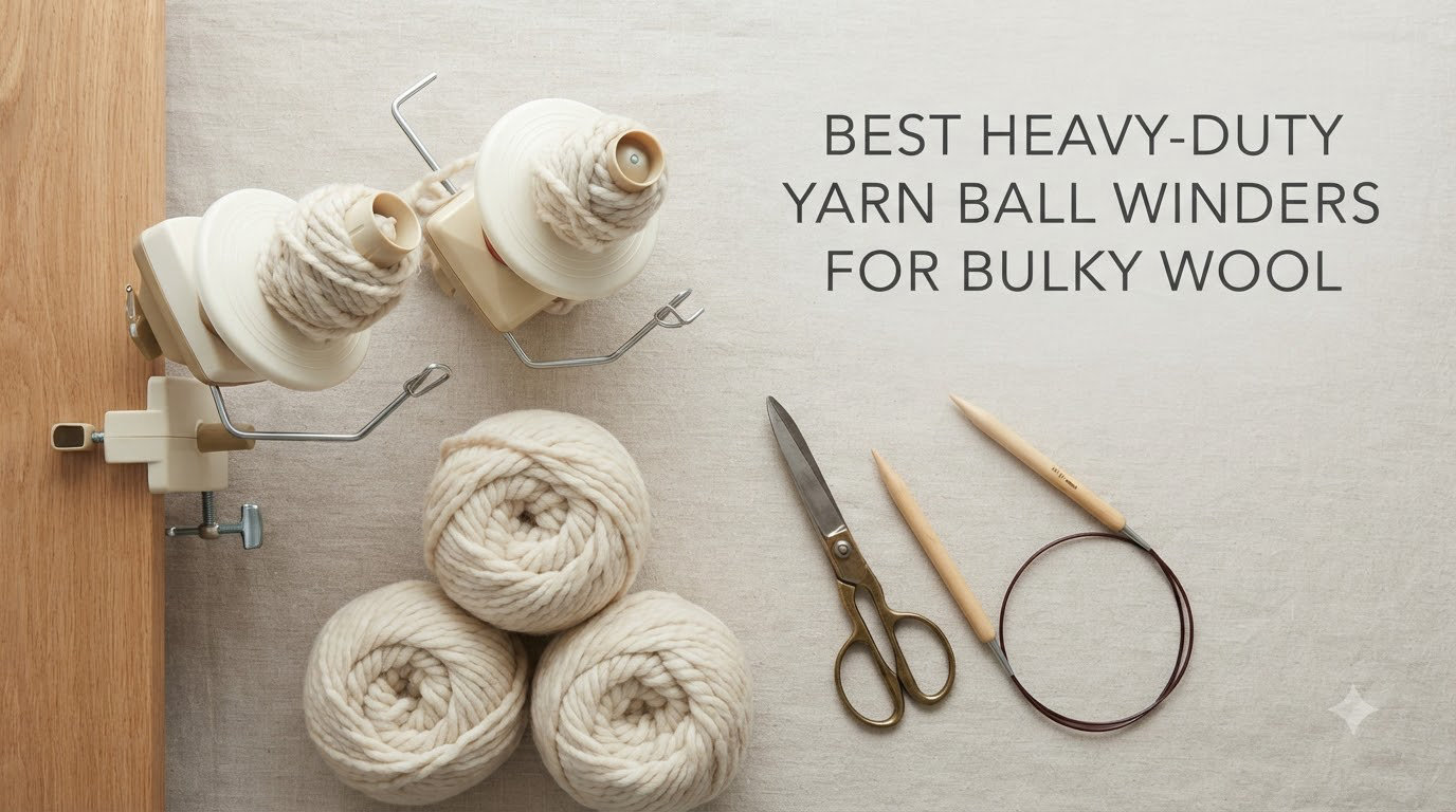 Best heavy-duty yarn ball winders for bulky wool