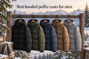 Best hooded puffer coats for men