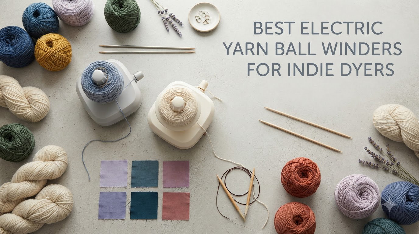 Best electric yarn ball winders for indie dyers