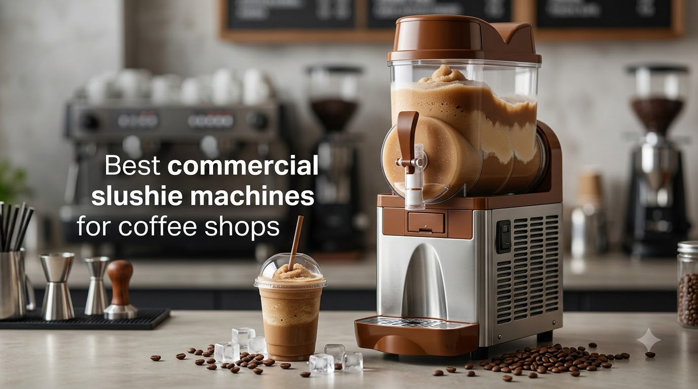 Best commercial slushie machines for coffee shops