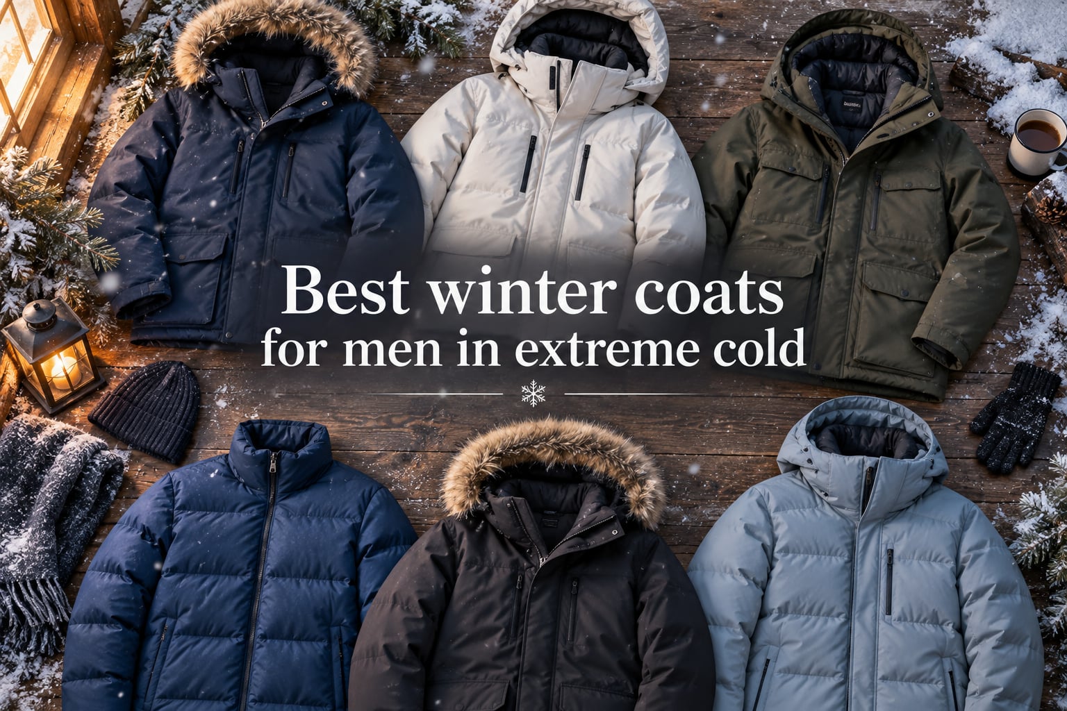 Best winter coats for men in extreme cold