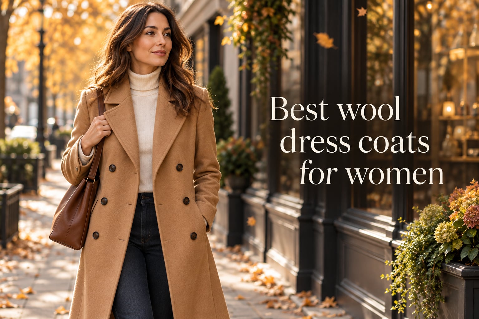 Best wool dress coats for women