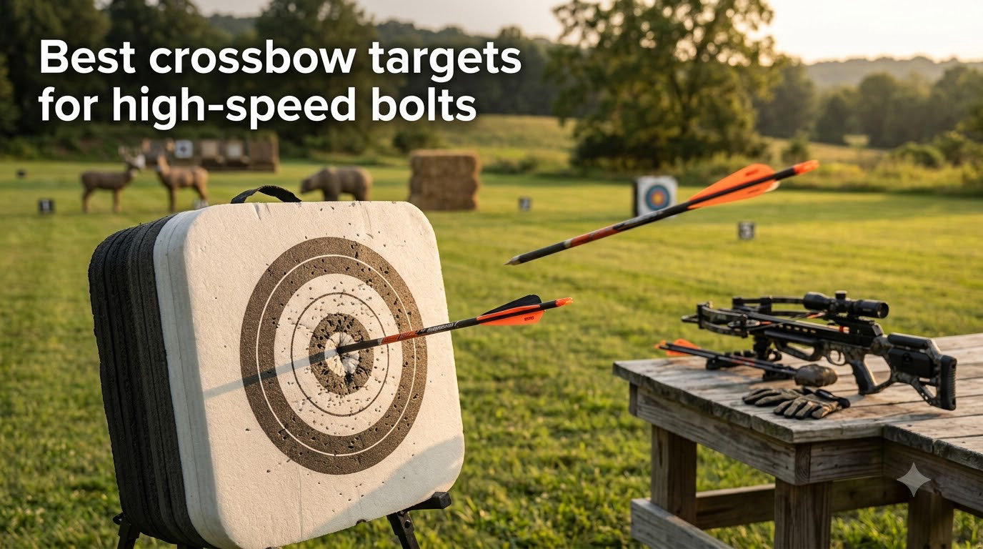 Best crossbow targets for high-speed bolts