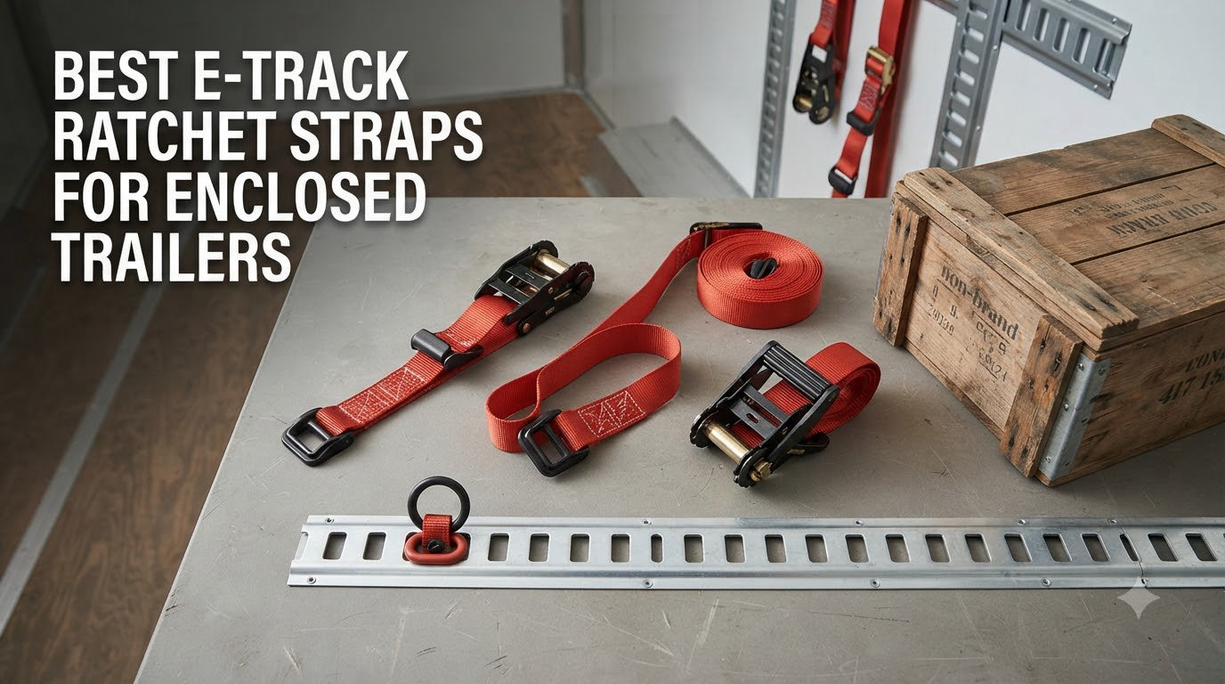 Best e-track ratchet straps for enclosed trailers