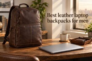 Best leather laptop backpacks for men