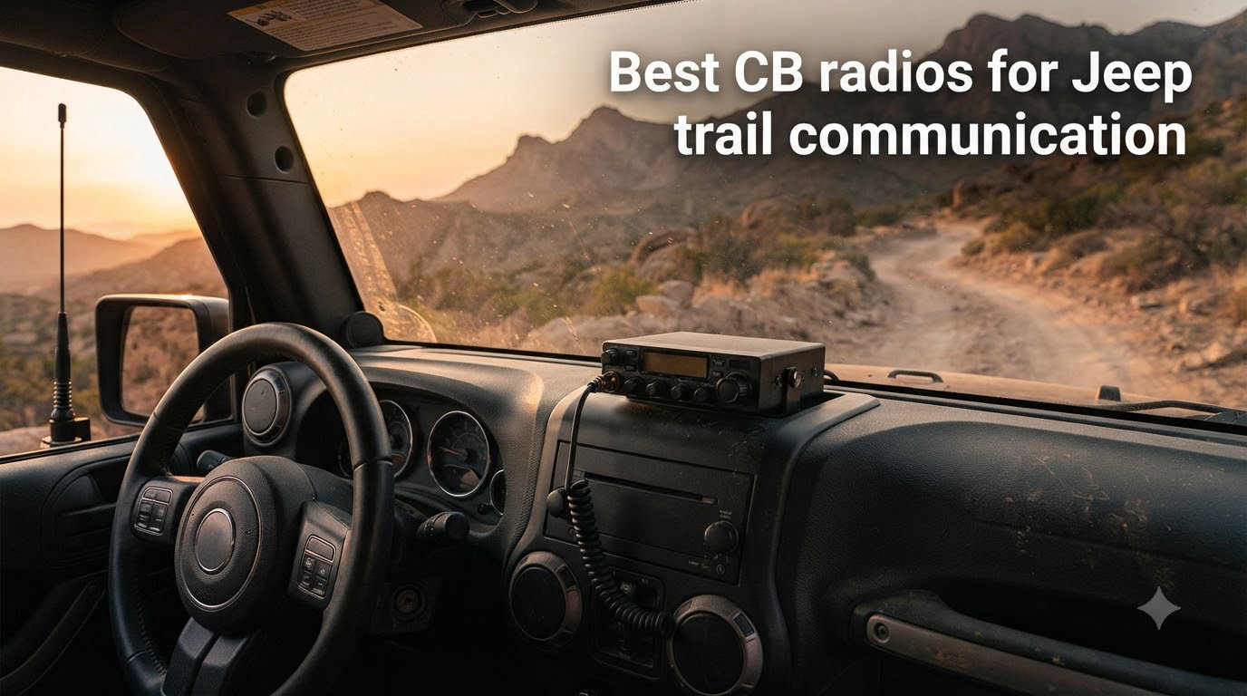 Best CB radios for Jeep trail communication