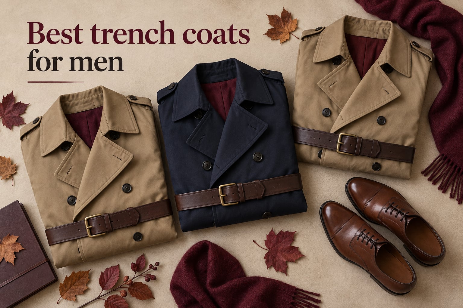 Best trench coats for men