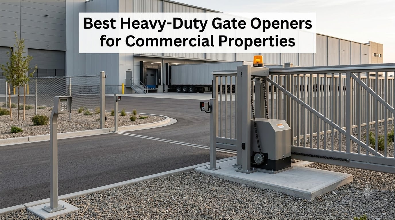 Best Heavy-Duty Gate Openers for Commercial Properties
