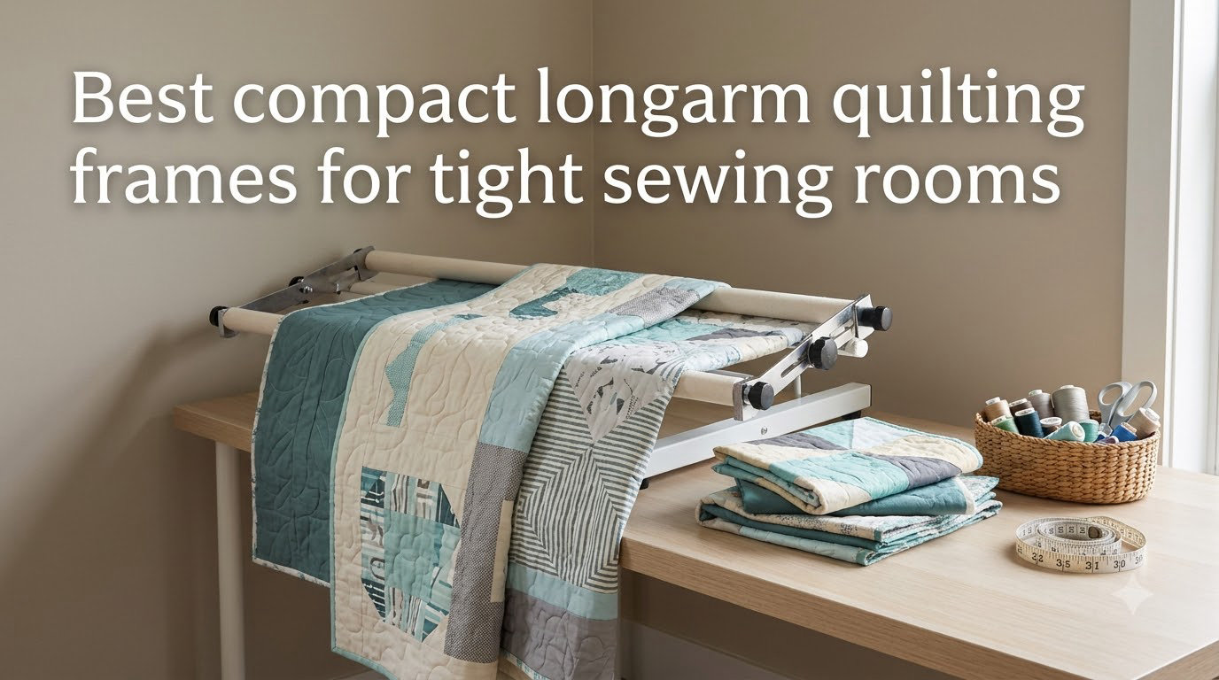 Best compact longarm quilting frames for tight sewing rooms