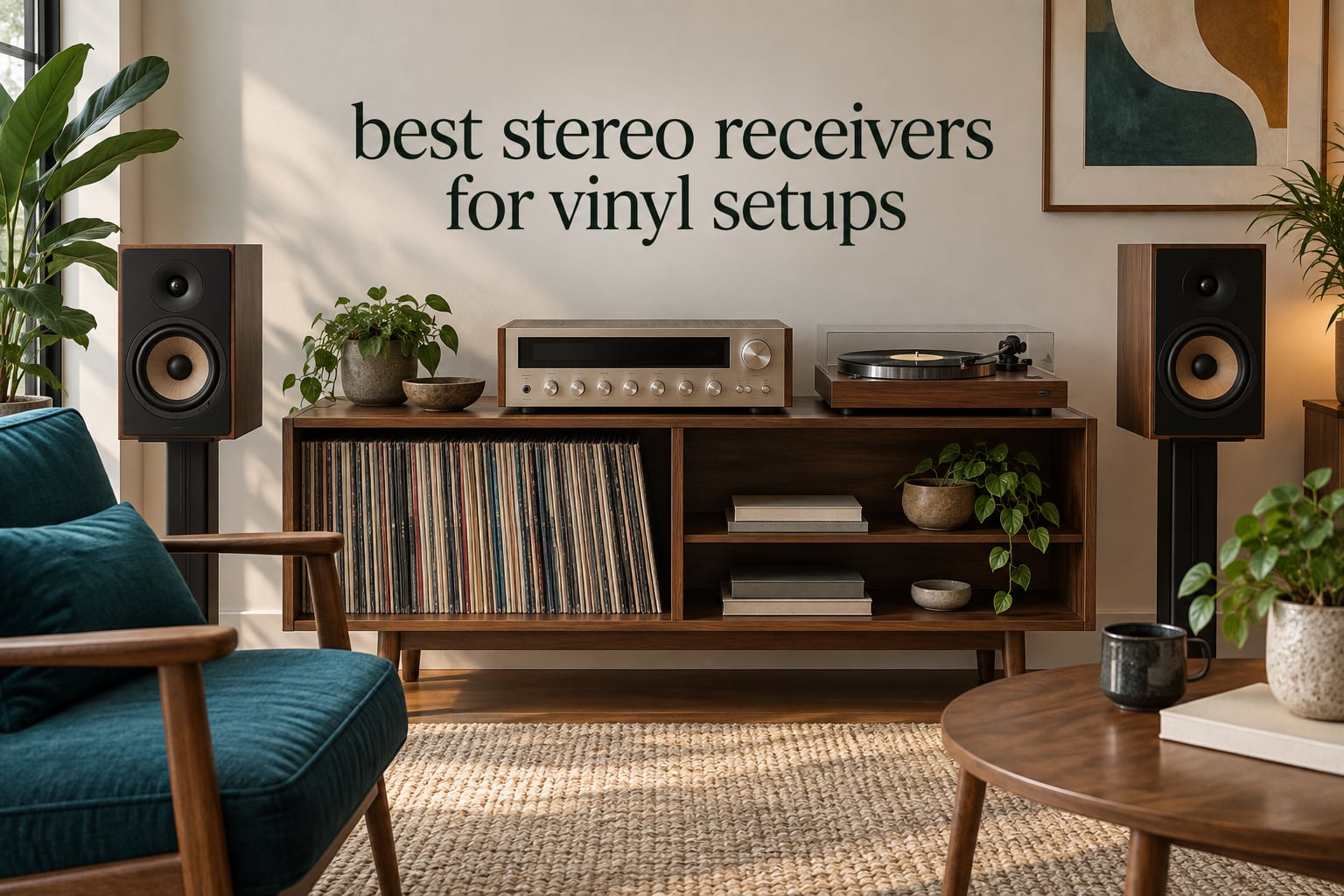 best stereo receivers for vinyl setups