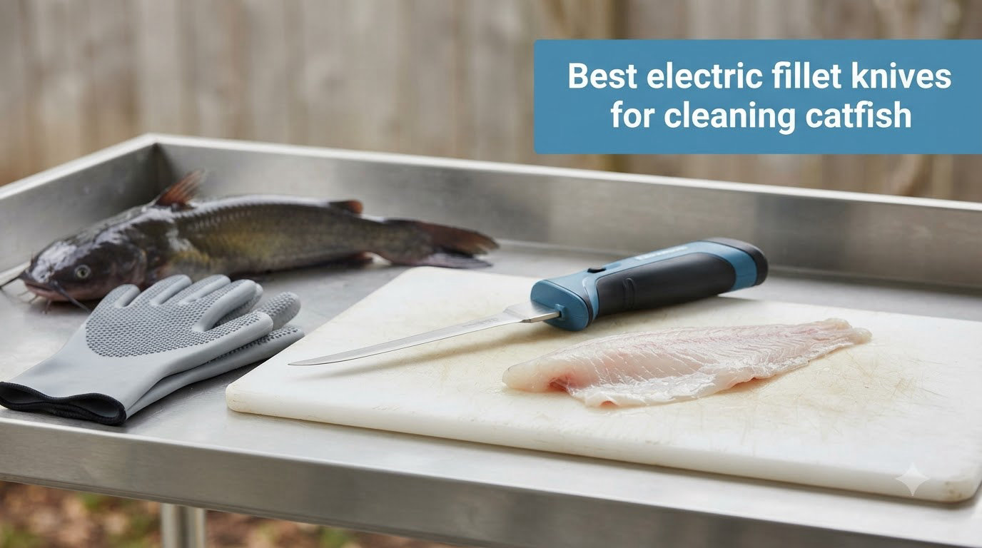 Best electric fillet knives for cleaning catfish