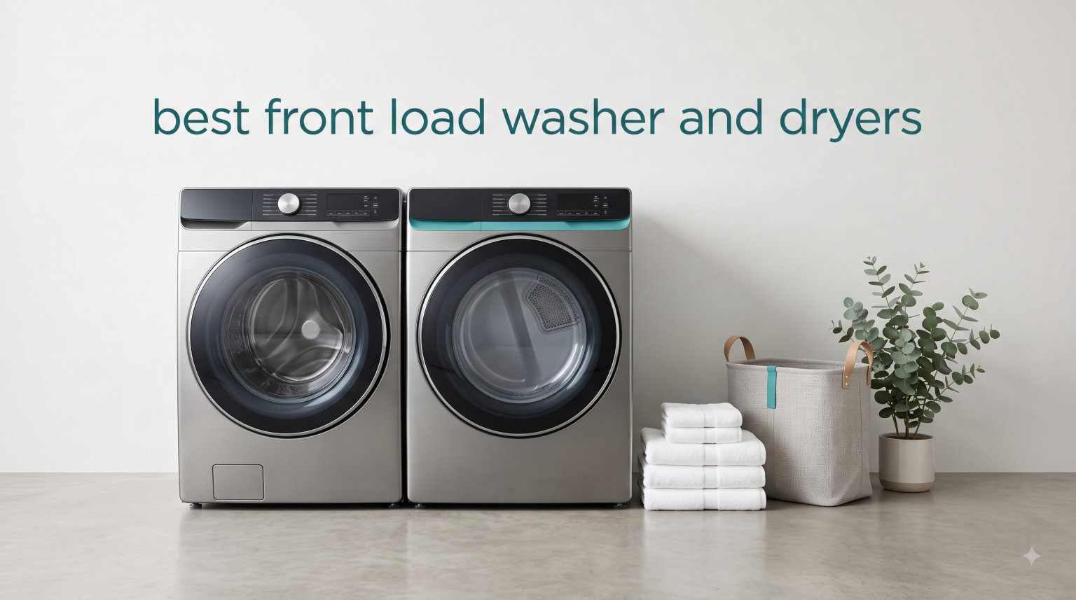 best front load washer and dryers