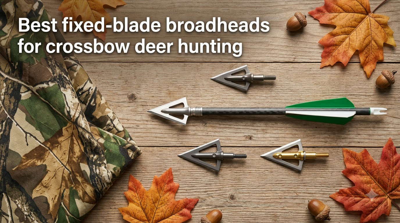 Best fixed-blade broadheads for crossbow deer hunting