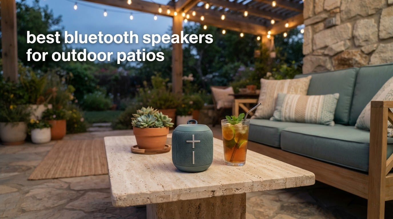 best bluetooth speakers for outdoor patios