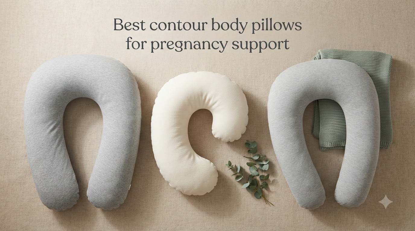 Best contour body pillows for pregnancy support
