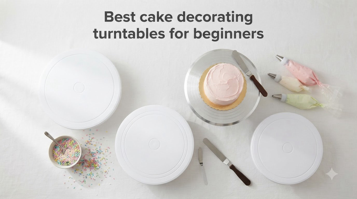Best cake decorating turntables for beginners