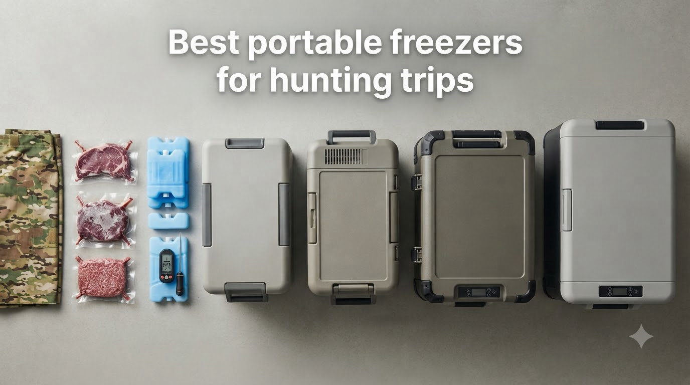 Best portable freezers for hunting trips