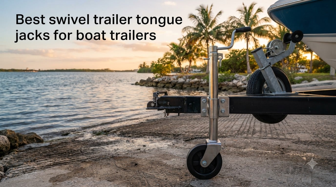 Best swivel trailer tongue jacks for boat trailers