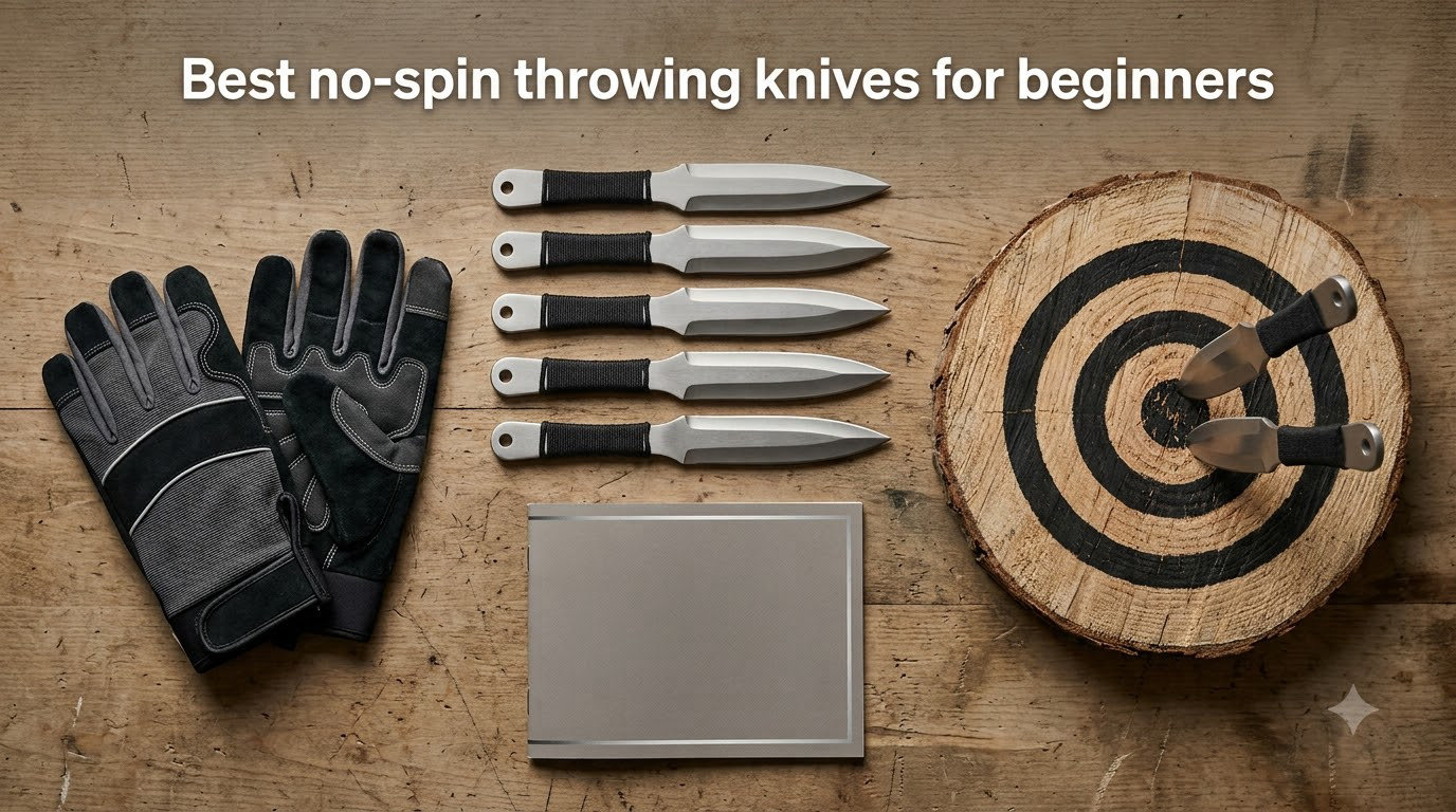 Best no-spin throwing knives for beginners