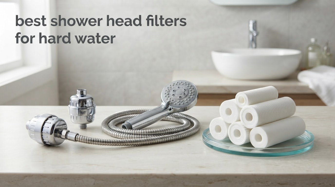 best shower head filters for hard water