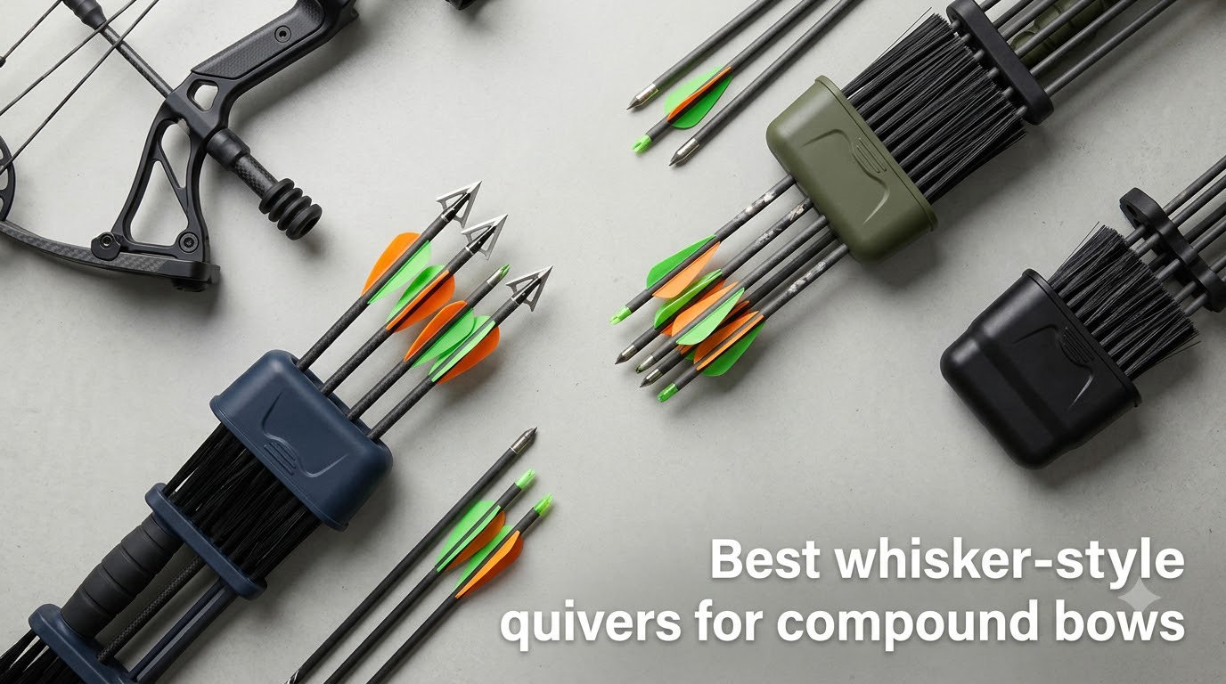 Best whisker-style quivers for compound bows