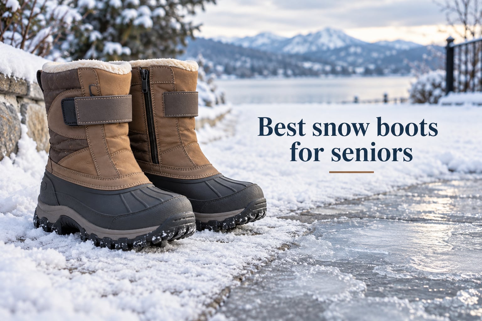 Best snow boots for seniors
