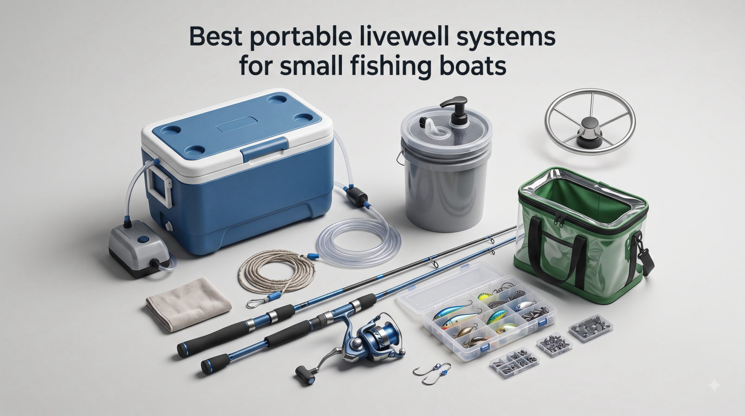 Best portable livewell systems for small fishing boats