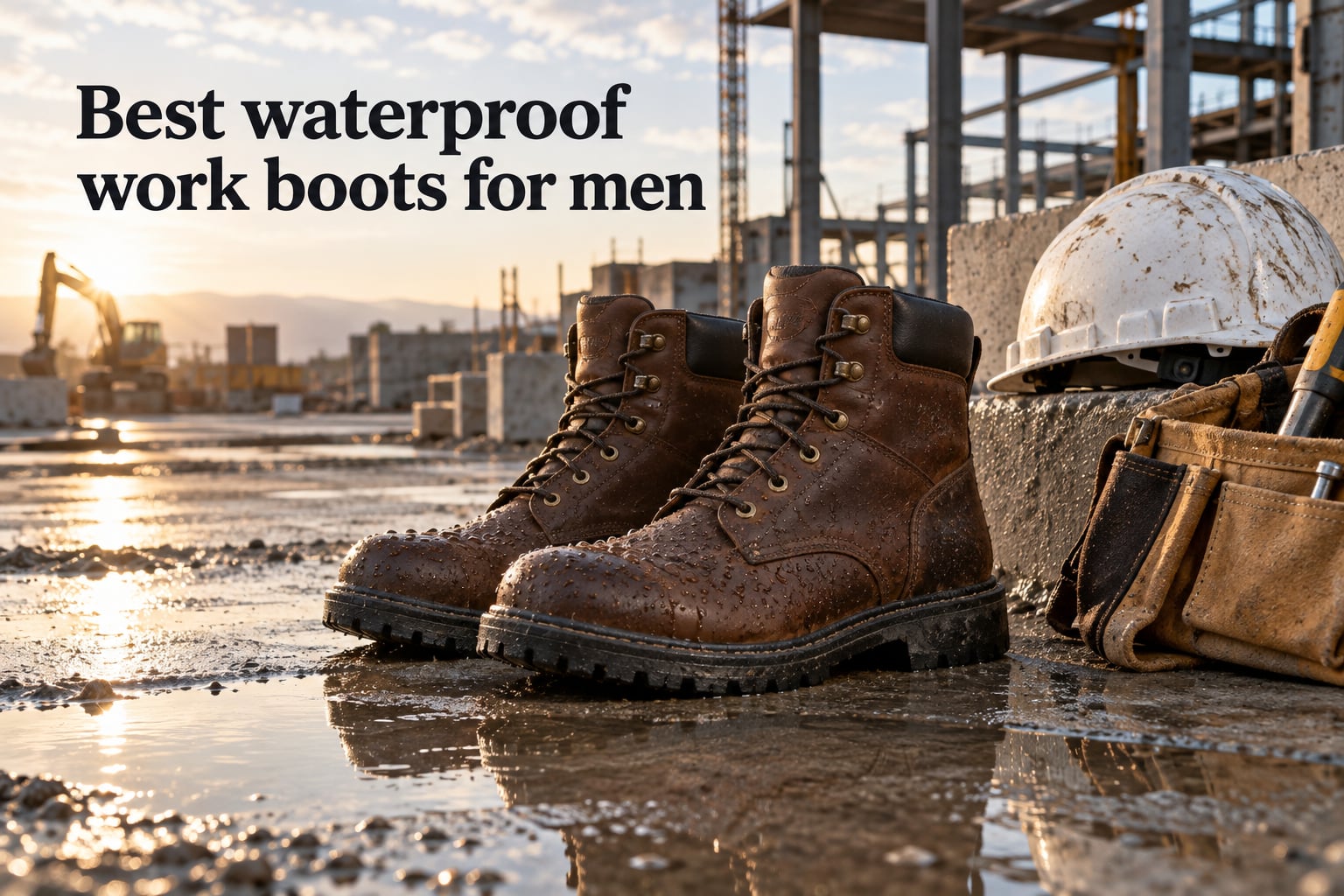 Best waterproof work boots for men