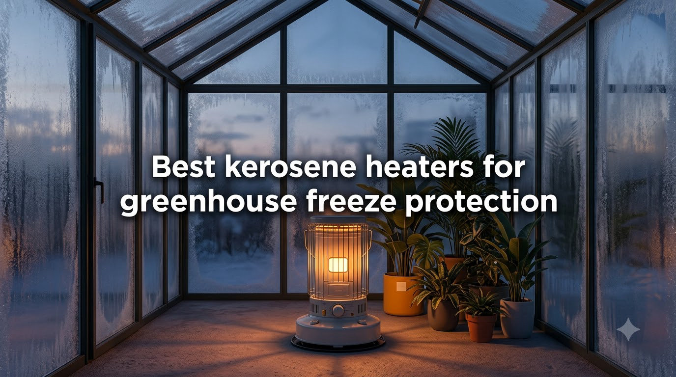 Best kerosene heaters for greenhouse freeze protection