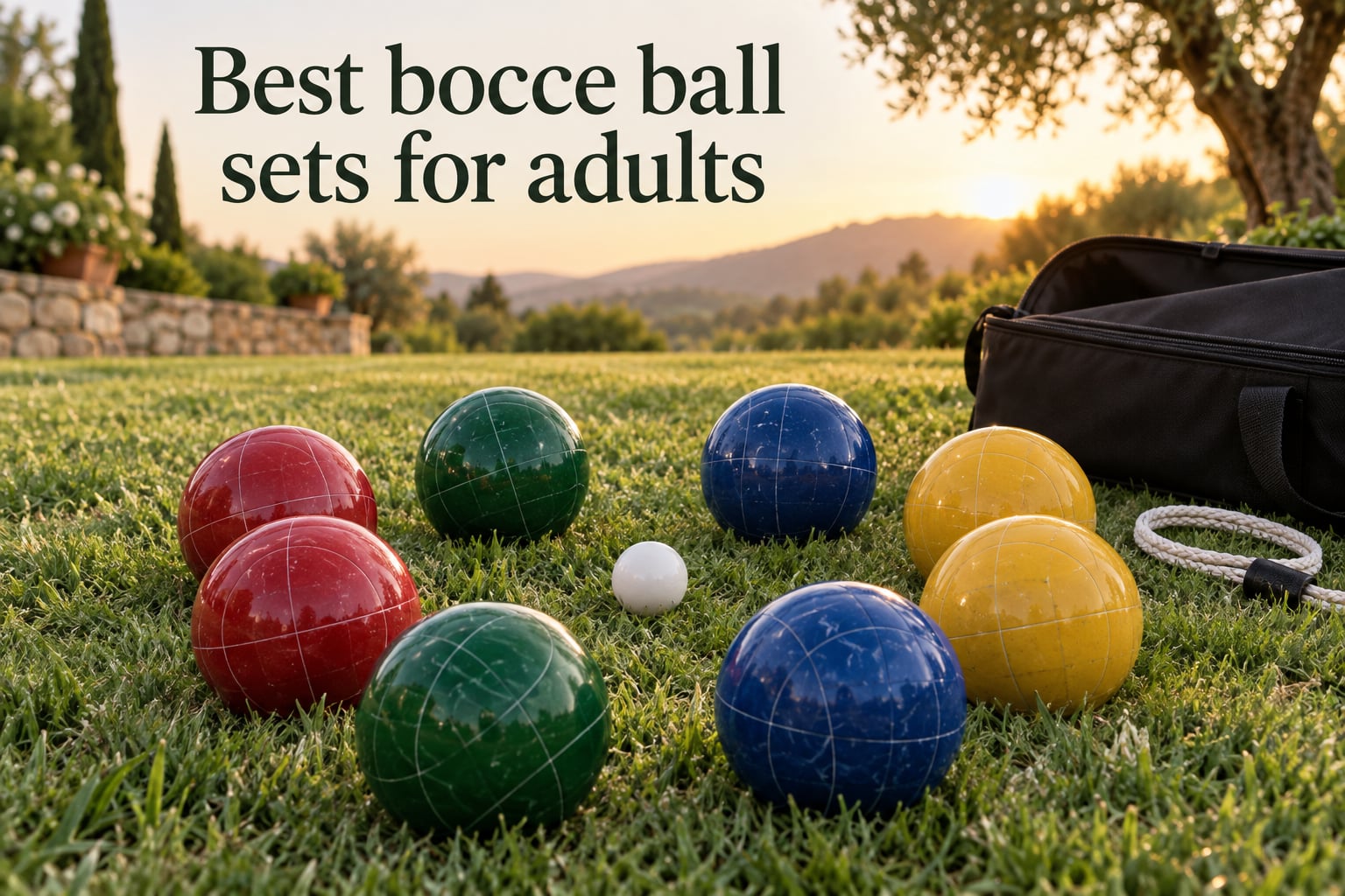 Best bocce ball sets for adults