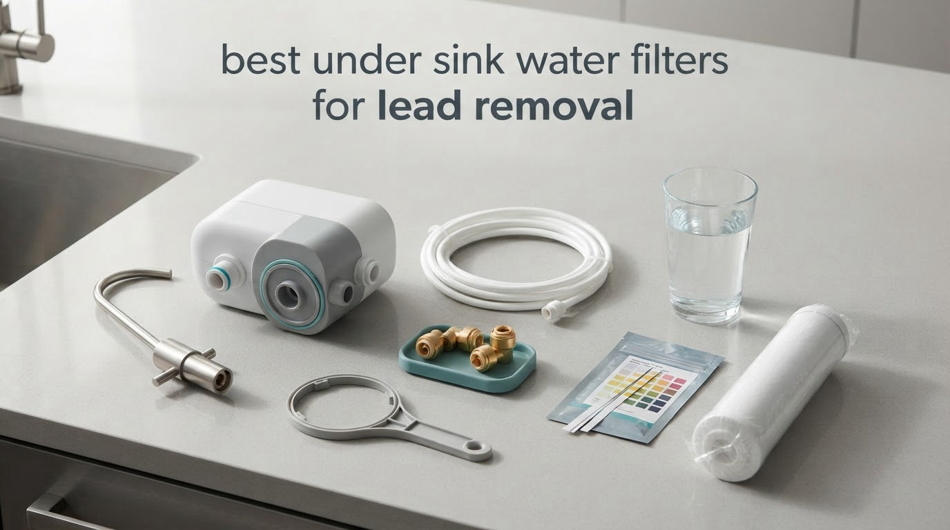 best under sink water filters for lead removal