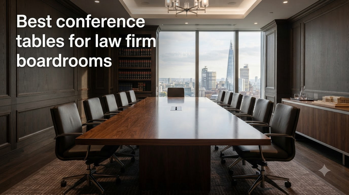 Best conference tables for law firm boardrooms