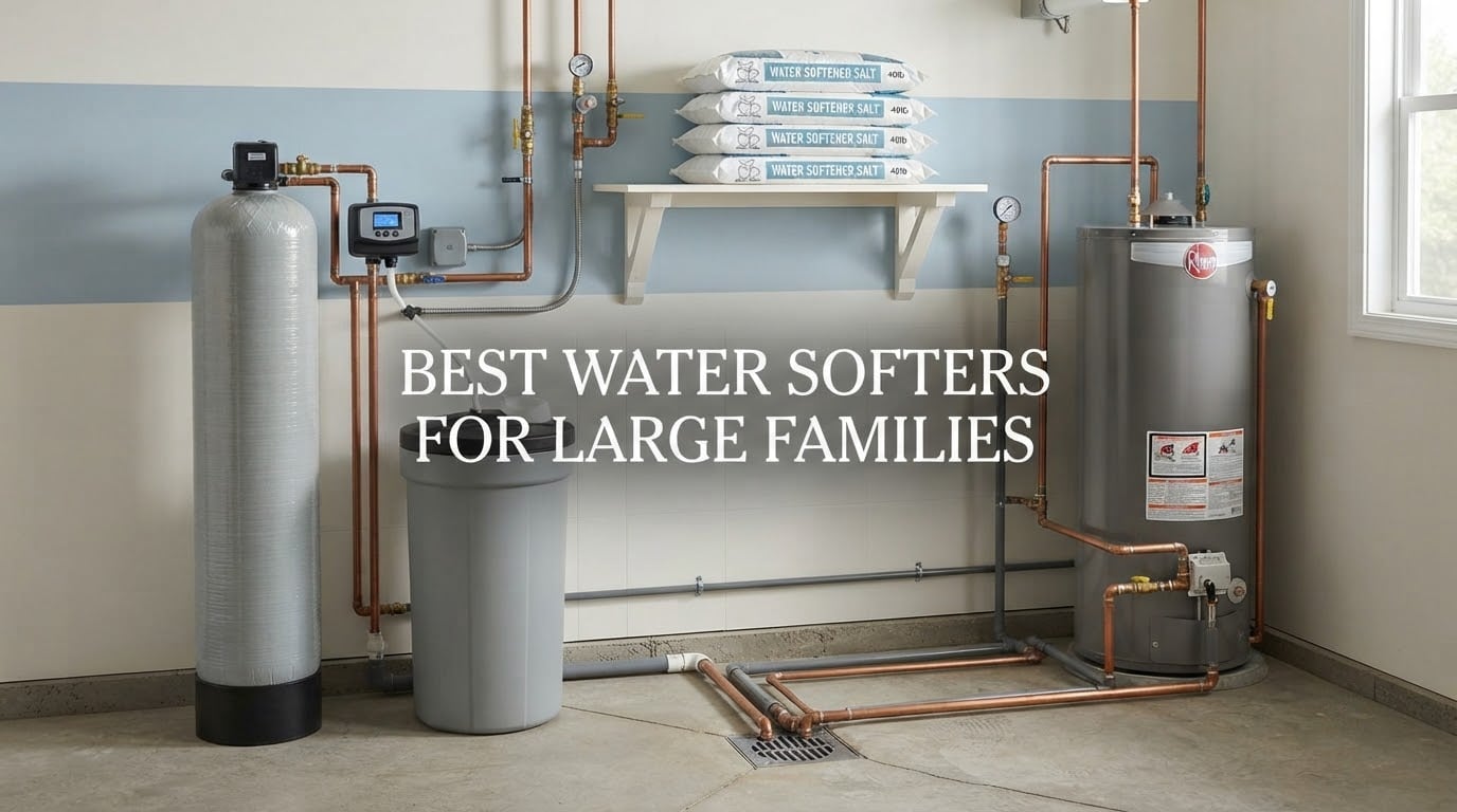 best water softeners for large families