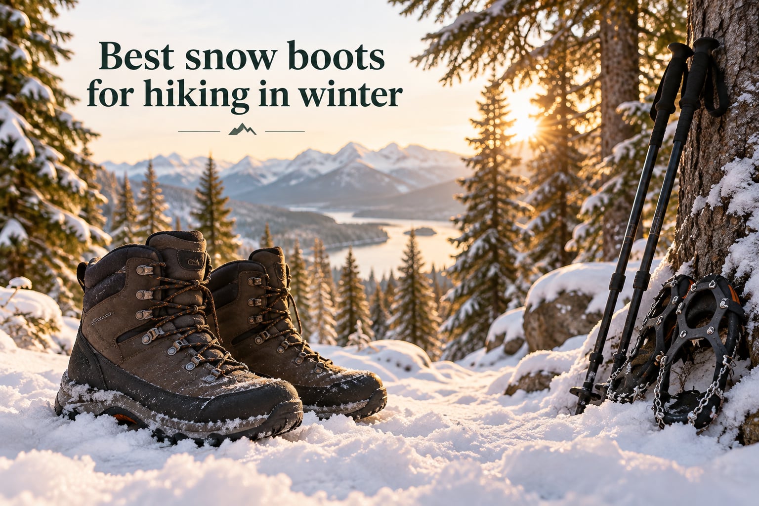 Best snow boots for hiking in winter