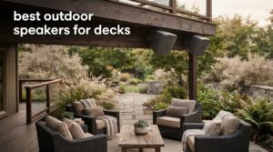 best outdoor speakers for decks