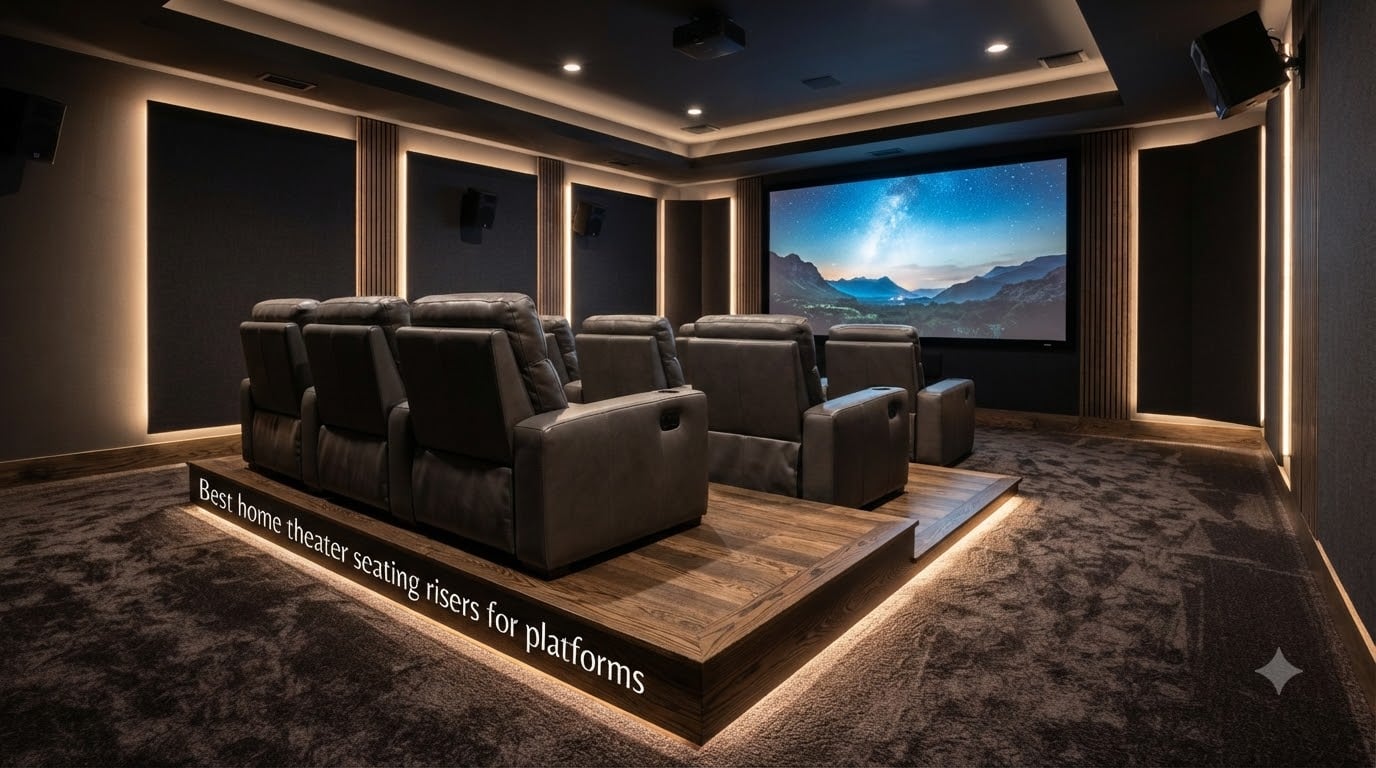 Best home theater seating risers for platforms